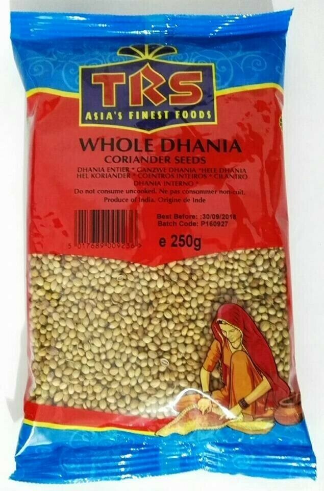 TRS Dhania Whole (Indori Coriander) 250g