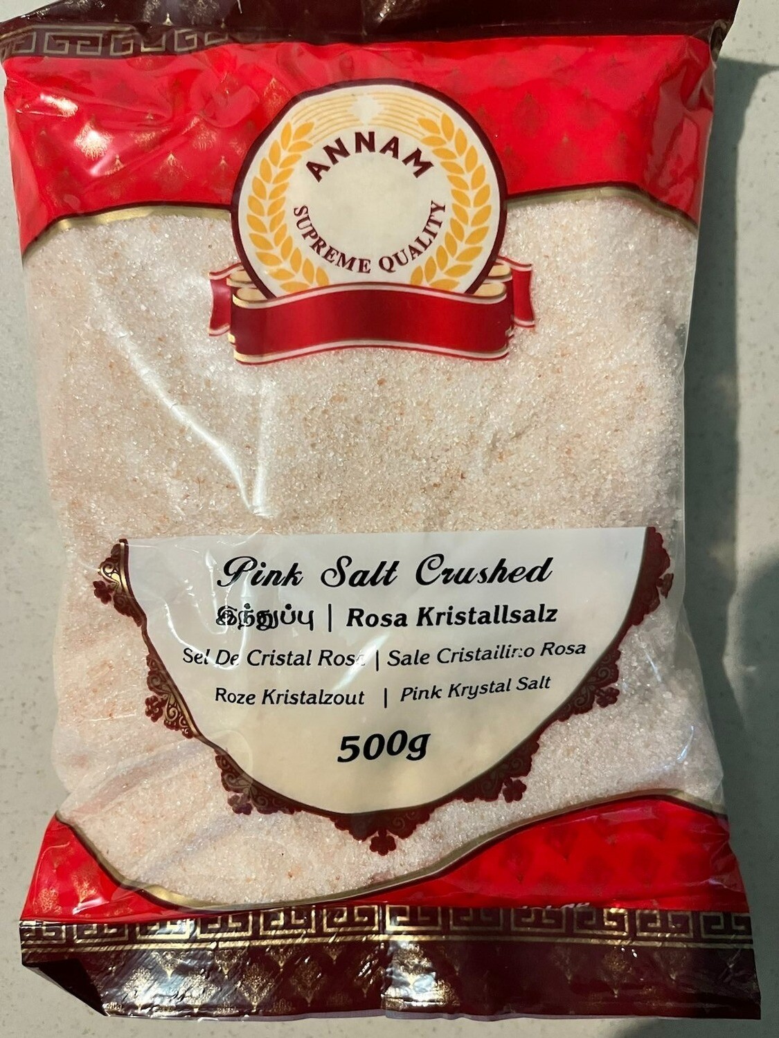 Annam Himalaya Salt Crushed 500g