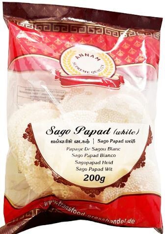 Annam Sago Papadam 200g