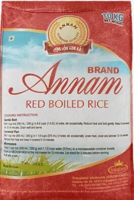 Annam Red Parboiled Matta Rice 10kg