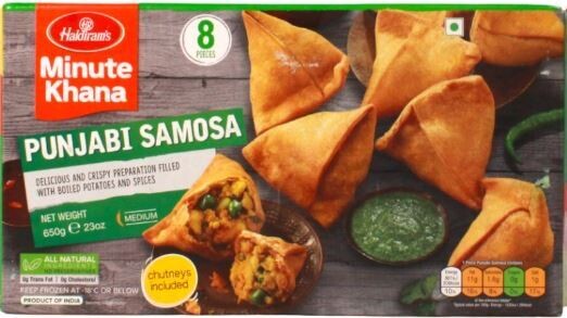 Haldiram Punjabi Samosa(Vegan) 650g