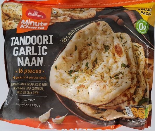 Haldiram Tandoori Garlic Naan 1,2kg