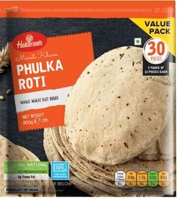 Haldiram Pulka Roti(Vegan) 900g