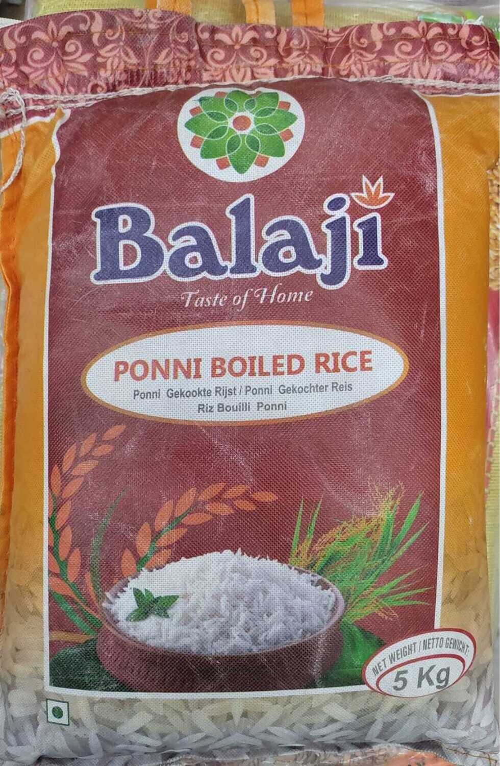 Balaji Ponni Boiled Rice 10kg