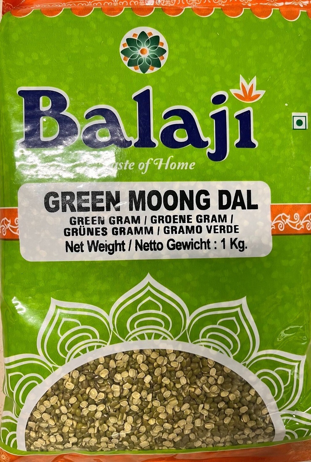 Balaji Green Mung Spilt 1kg