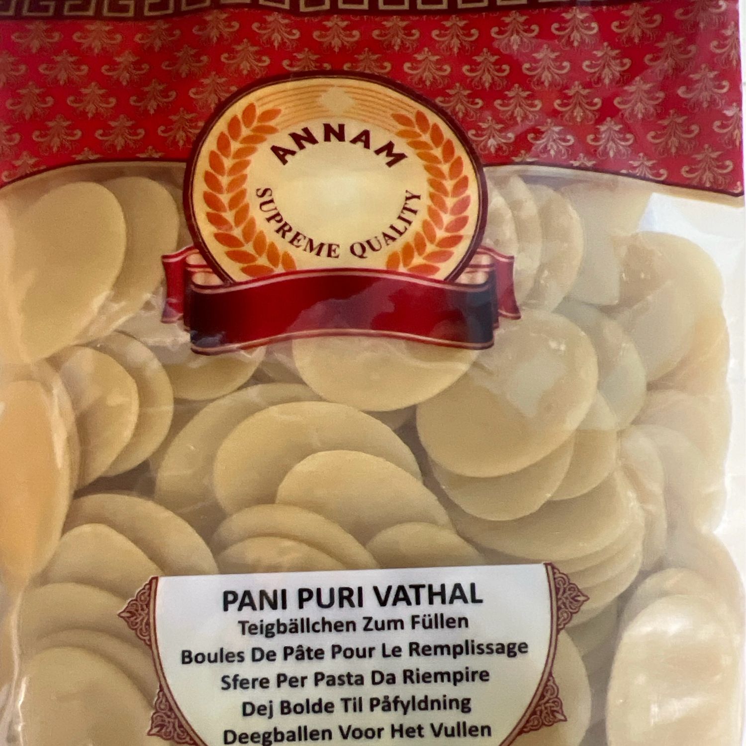 Annam Pani Puri Vathal 500g