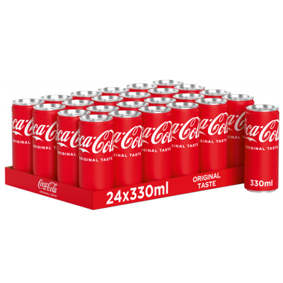 Coca Cola Soft Drink 24x33 cl