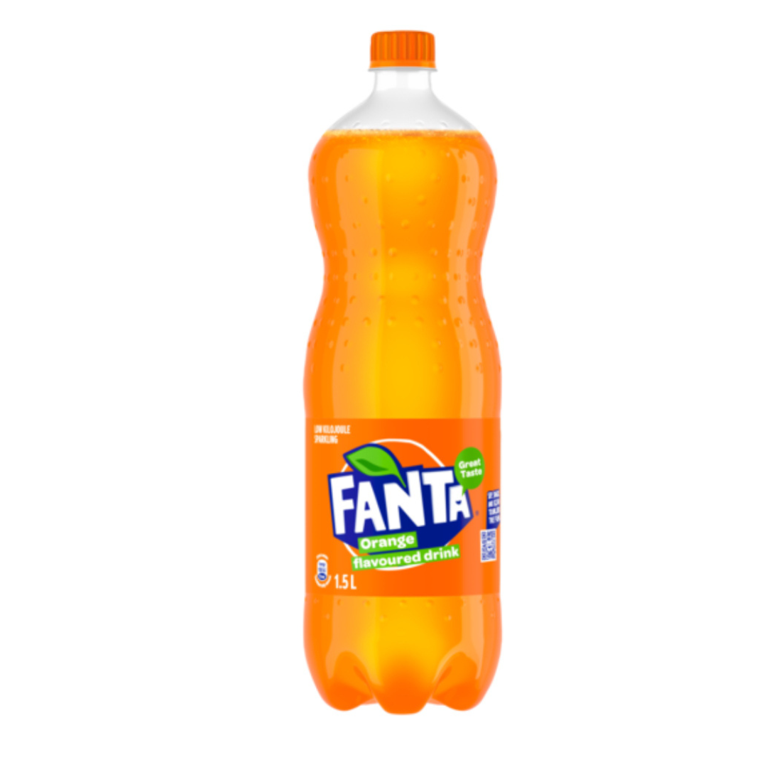 Fanta Orange Flavored Bottle 1.5L
