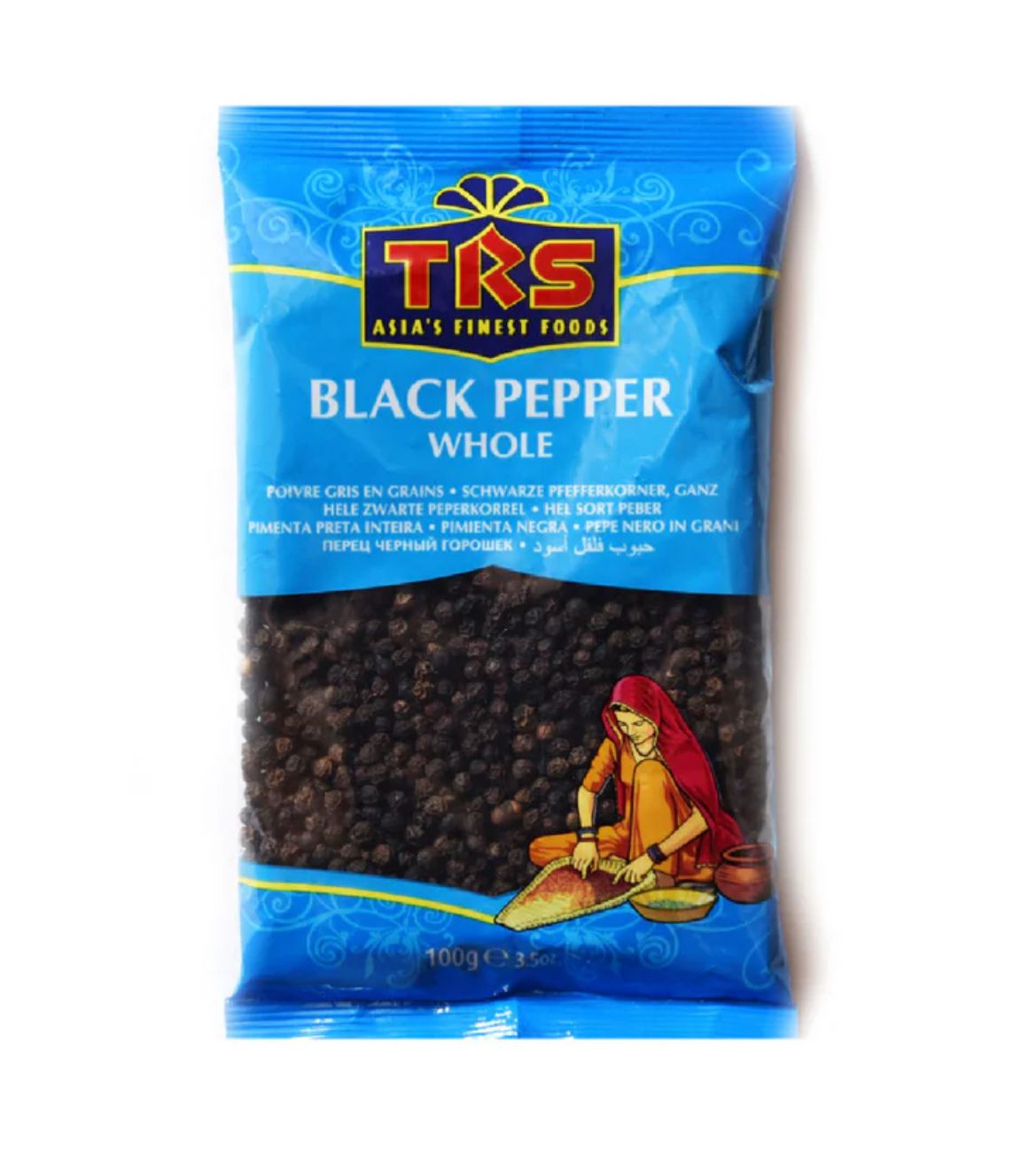 TRS Black Pepper Whole 100g