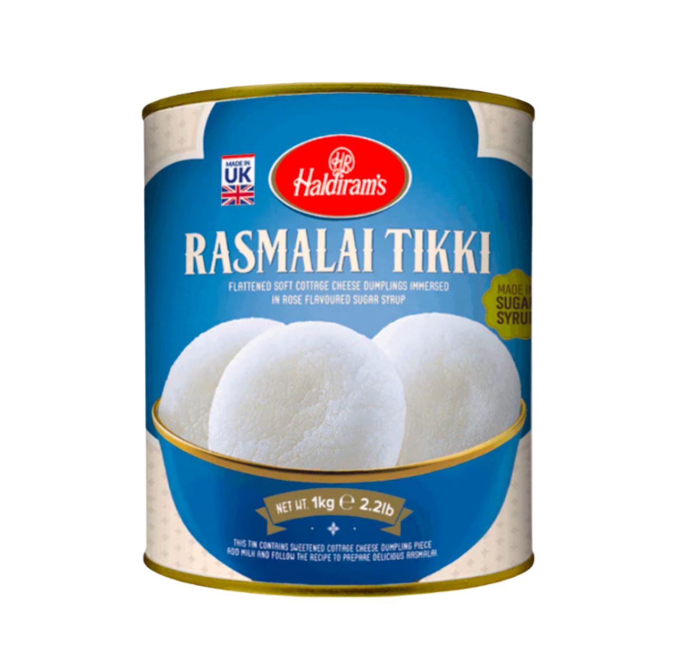 Haldiram Rasmalai  Tikki 1kg