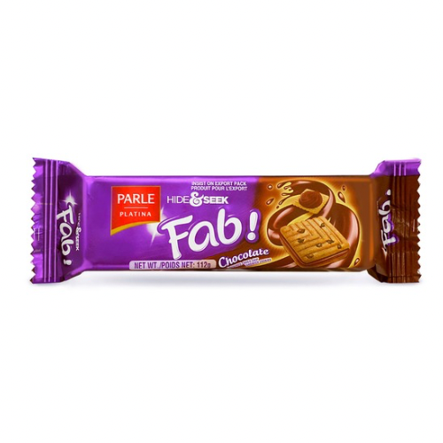 Parle Hide &amp; Seek Fab Chocolate Cookies - 112g