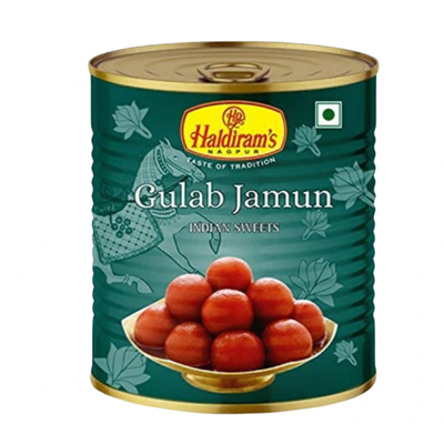 Haldiram&#39;s Gulab Jamun in Tin (12pcs) - 1kg