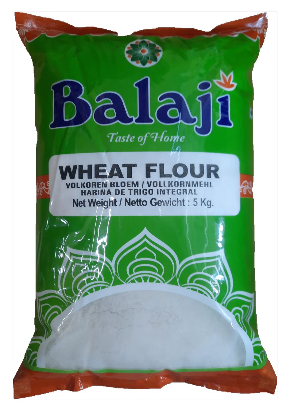 Balaji Wheat Flour (Atta) 5kg (Export Pack)
