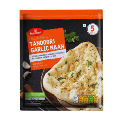 Haldiram&#39;s Tandoori Garlic Naan(Vegan) 400gm