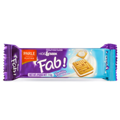 Parle Hide &amp; Seek Fab Vanilla 112g