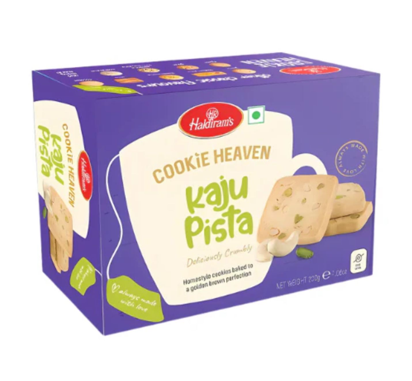 Haldiram’s Cookie Heaven Kaju Pista 200g