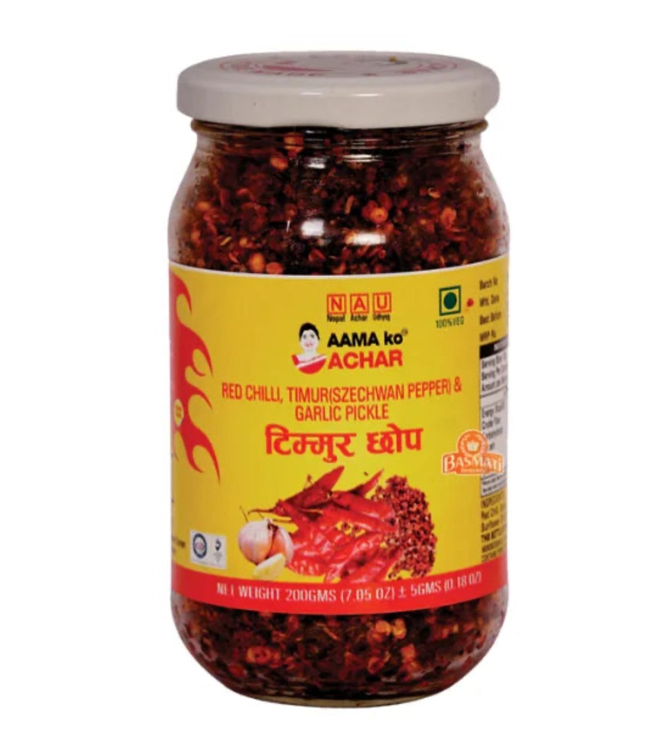 Aama Ko Aachar Szechwan Pepper And Garlic Pickle 200gm