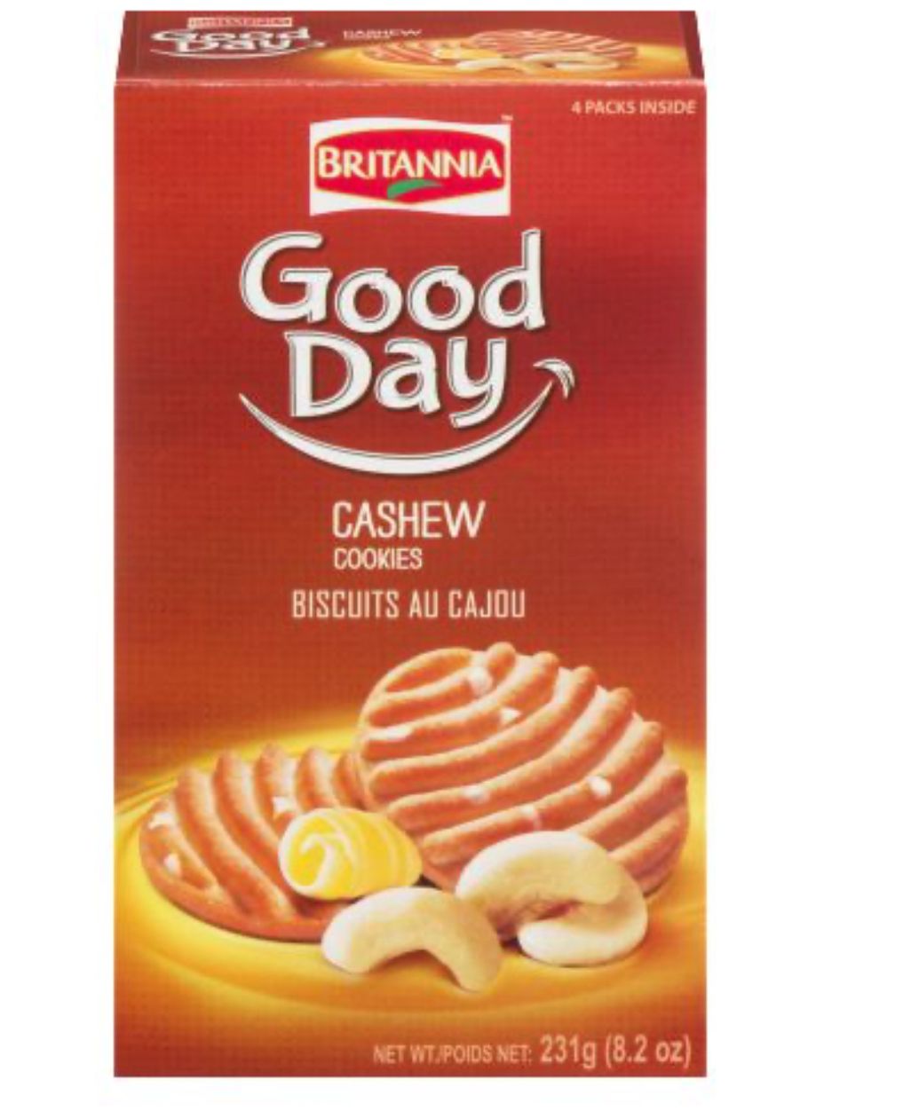 Britania Good Day Cashew Cookies 231g