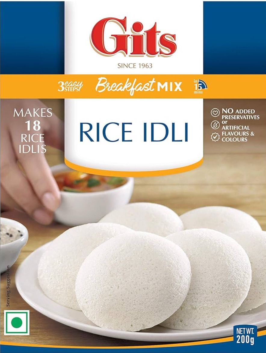 Gits Rice Idly 200g