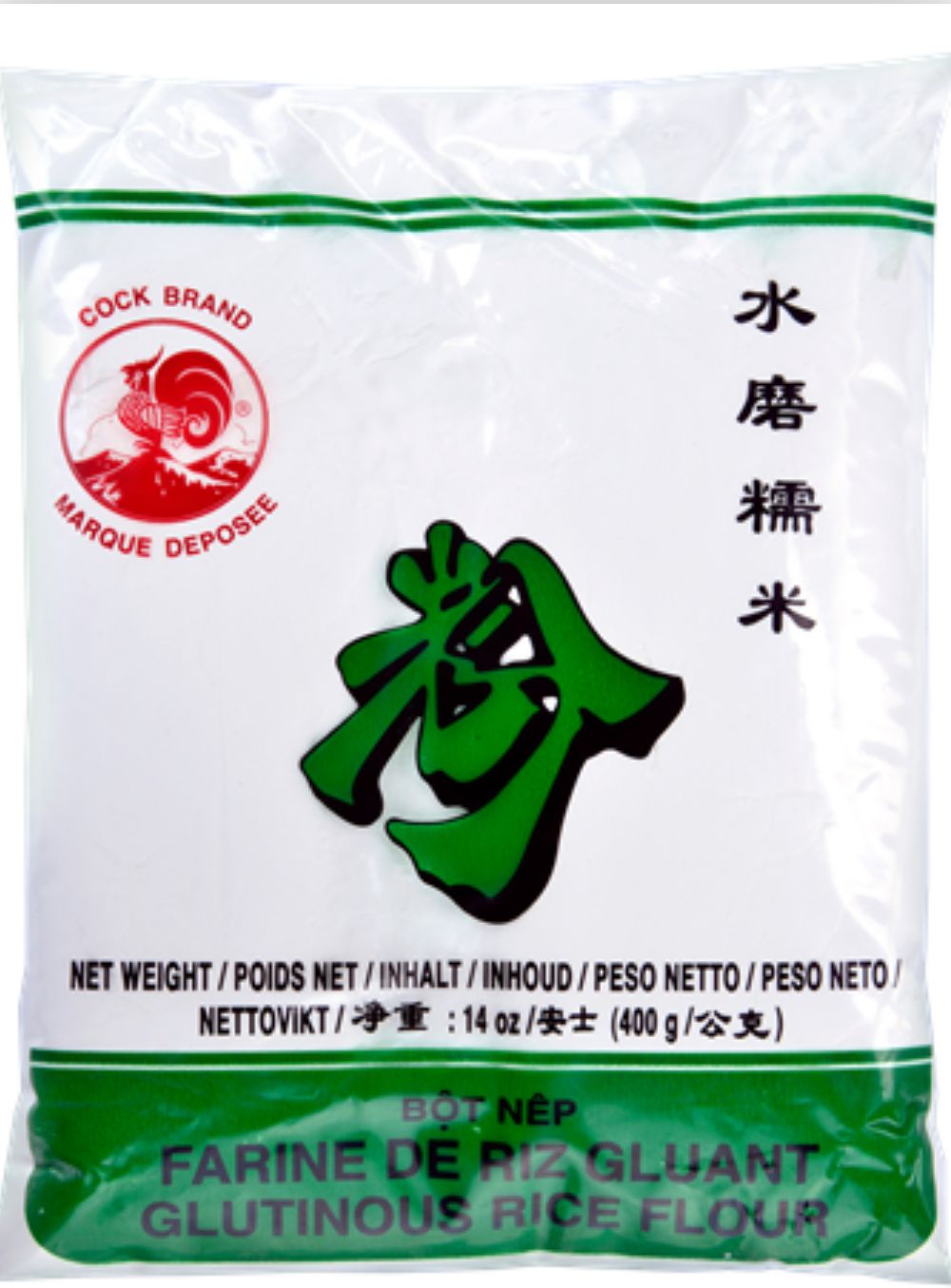 Cock Brand Glutinous Rice Flour 400g