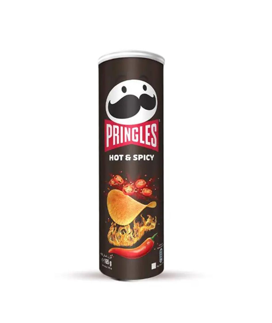 Pringles Hot And Spicy 165g