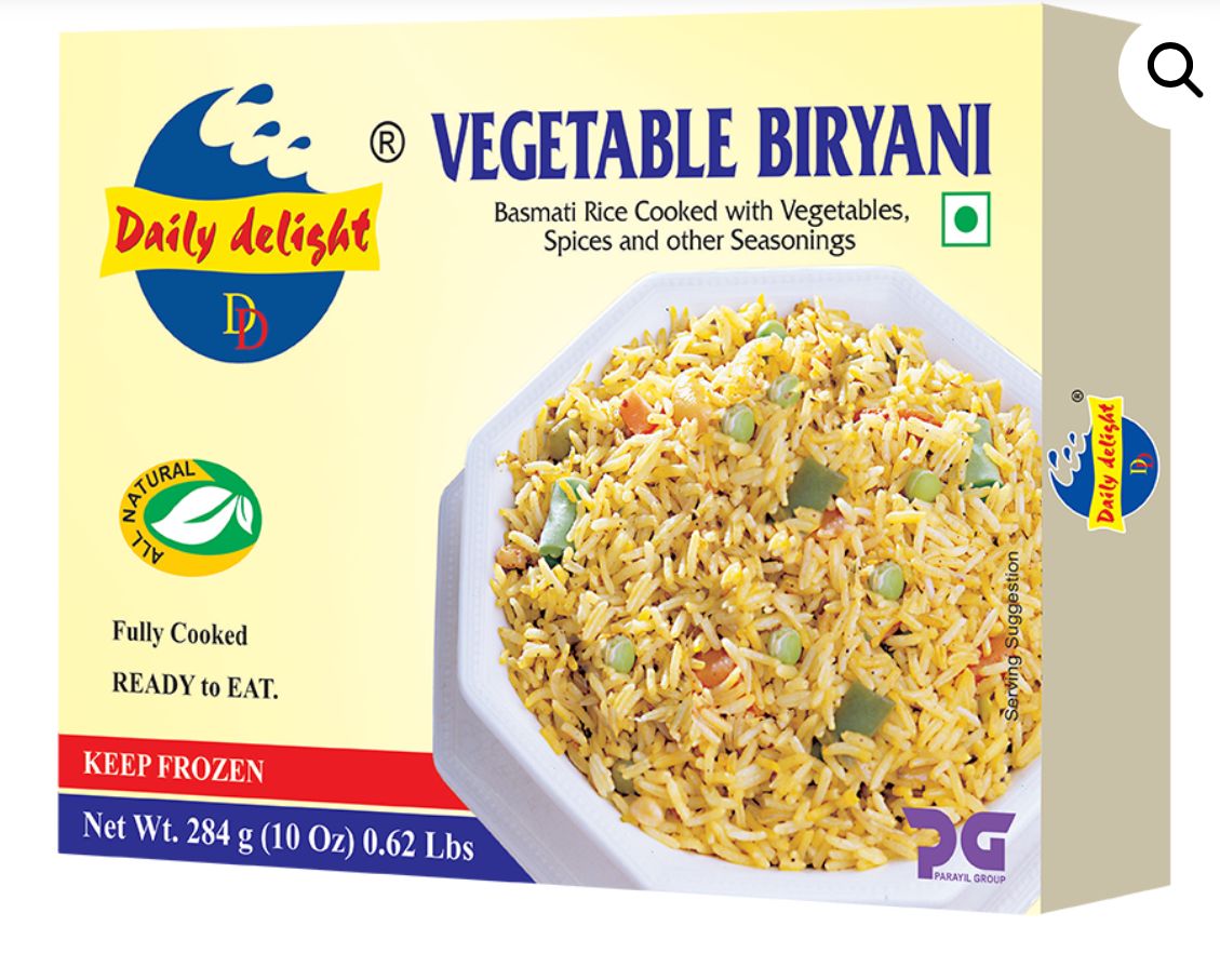 Daily Delights Vegetable Biryani 284g