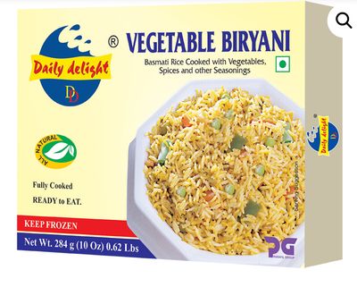 Daily Delights Vegetable Biryani 284g