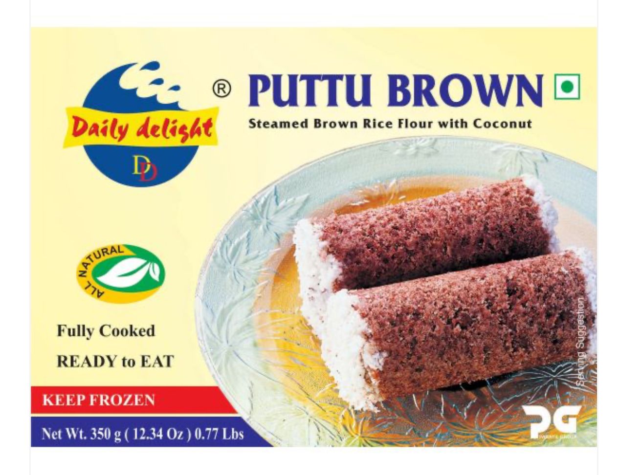 Daily Delights Puttu Brown 350g
