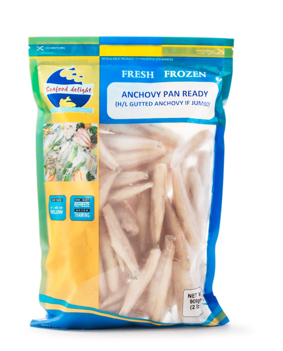 Daily Delights Frozen Anchovy Pan Ready 1kg