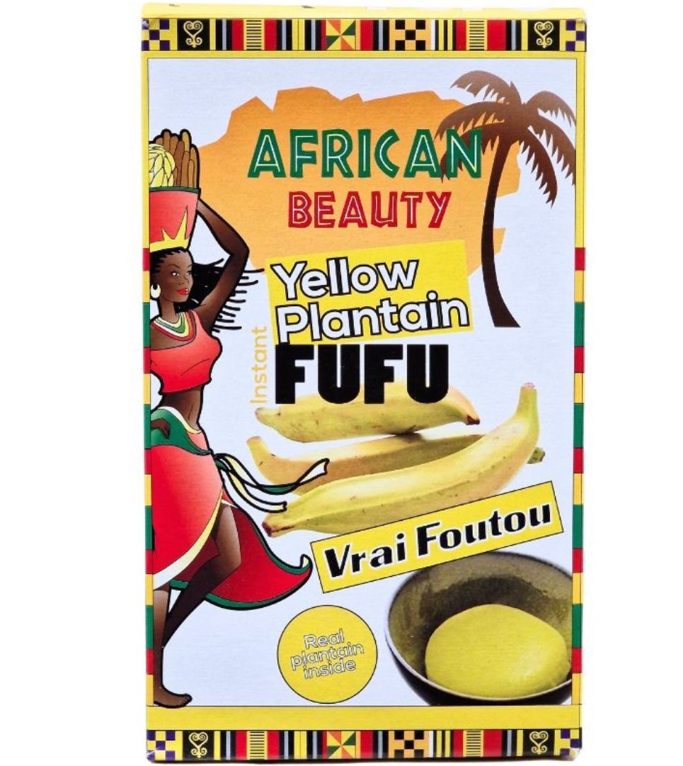 African Beauty Yellow Plantain Fufu 681g