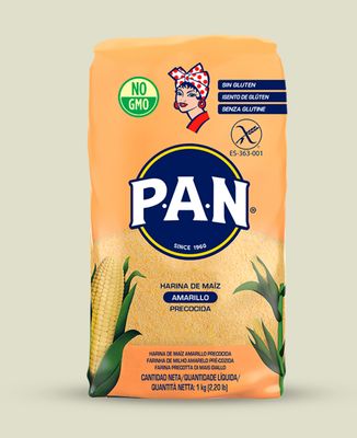 PAN Harina de Maiz Amarillo 1 Kg