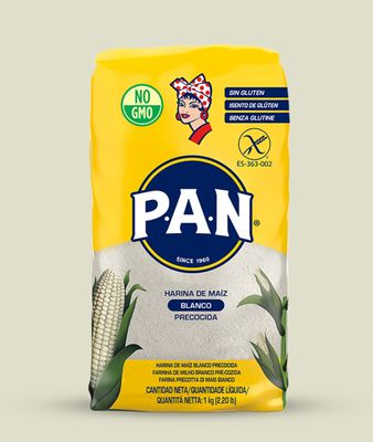 PAN Farine De Maiz Blanco 1 Kg