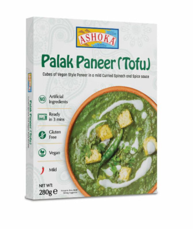 Ashoka Palak Paneer Tofu 280g