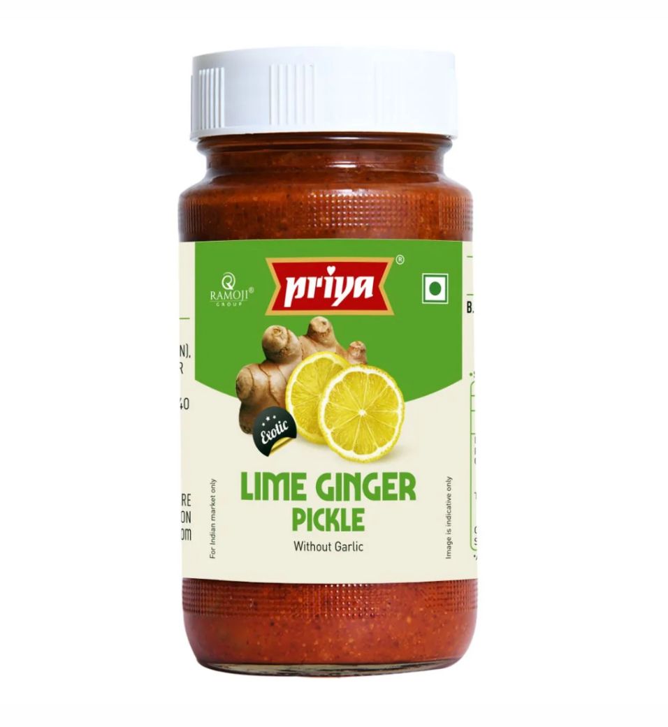 Priya Lime Ginger Pickle 300g