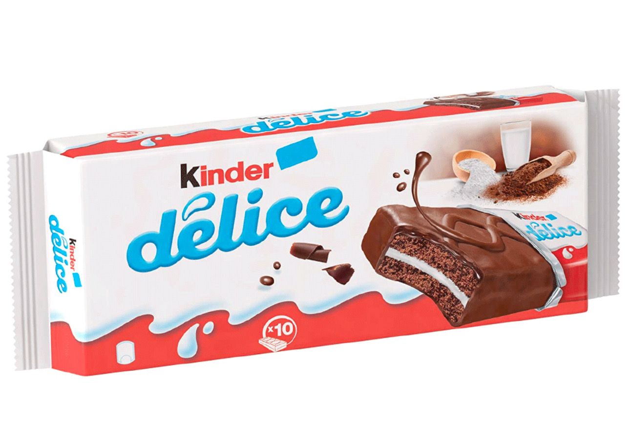 Kinder Delice pack 10 pieces x 39 g
