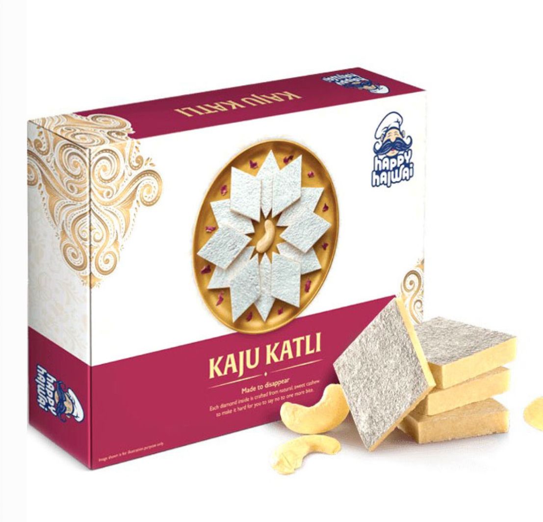 Happy Halwai Kaju Katli  300g