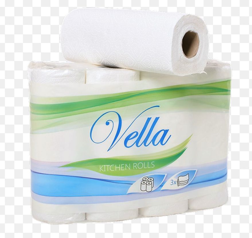 Vella Kitchen Rools 4 Rolls