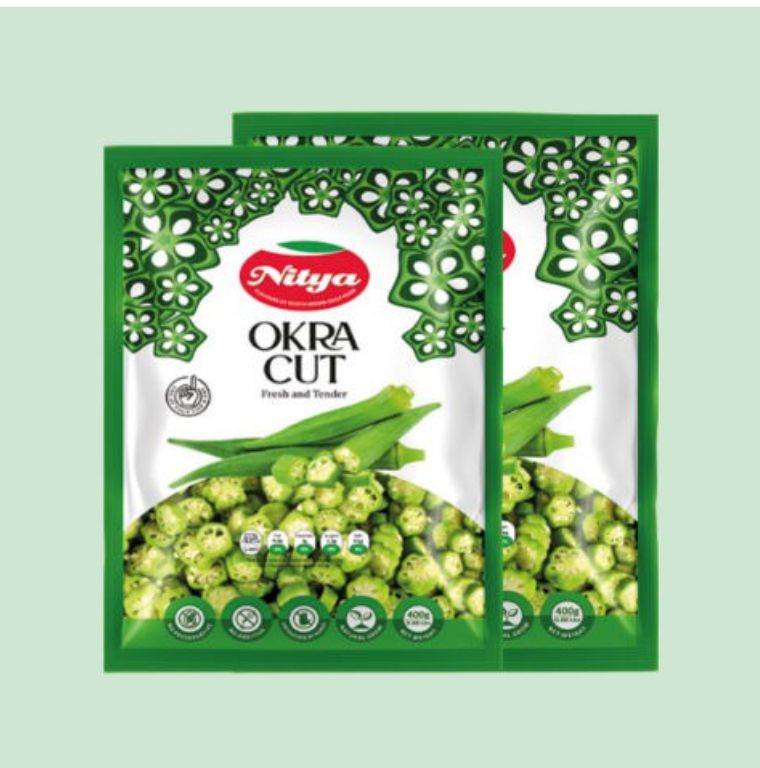 Nitya Okra Cut 400g