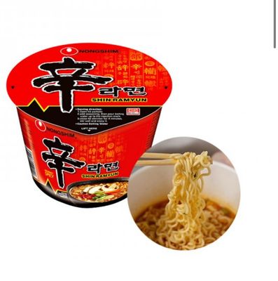 Nongshim SHIN Noodles Big Bowl 114g