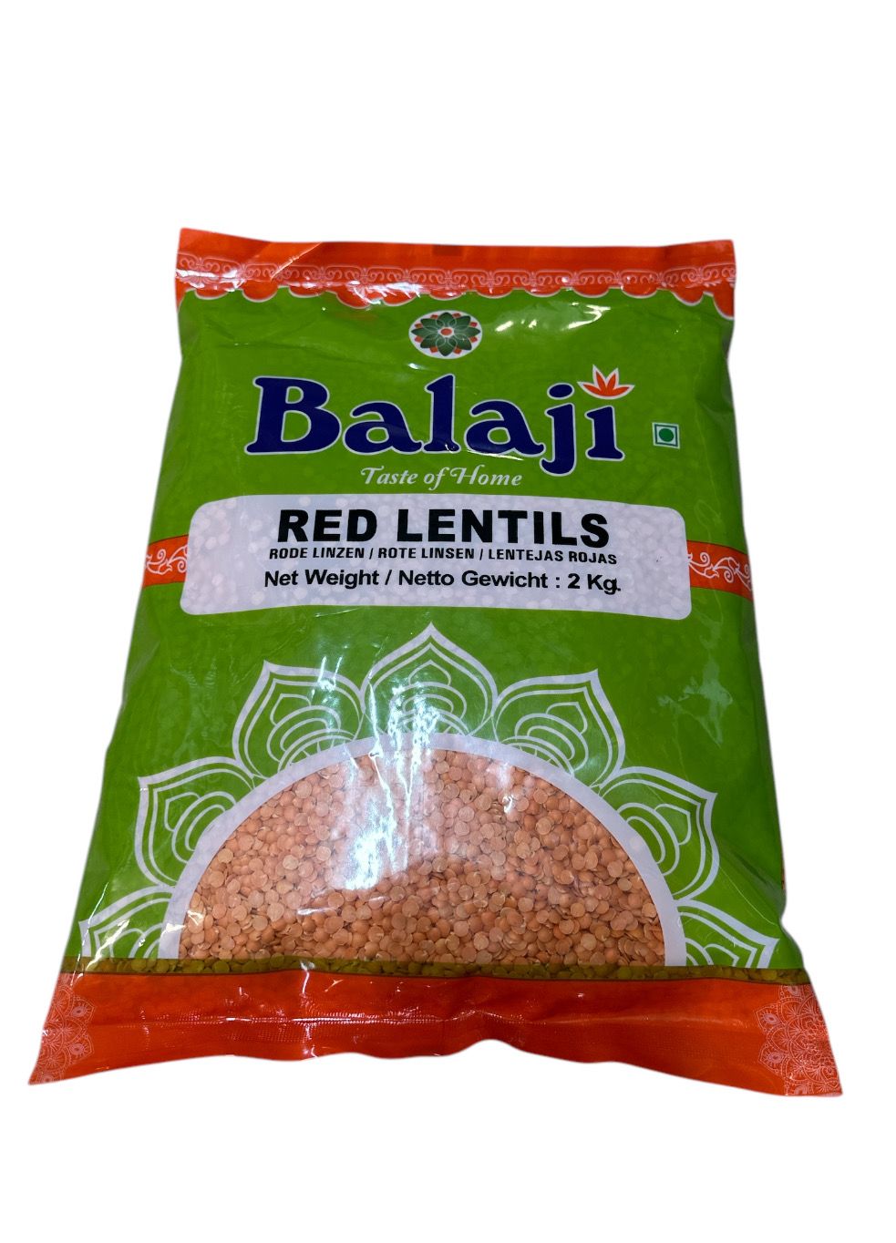 Balaji Red Lentils 2kg