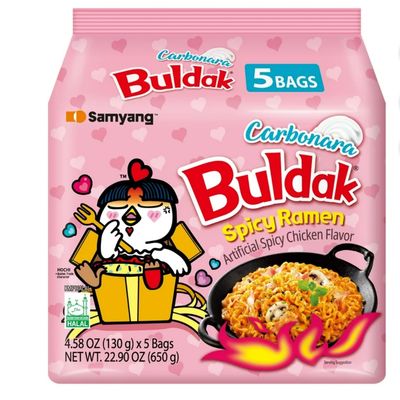 Samyang Buldak Hot Chicken Flavoured Ramen Pack Of 5
