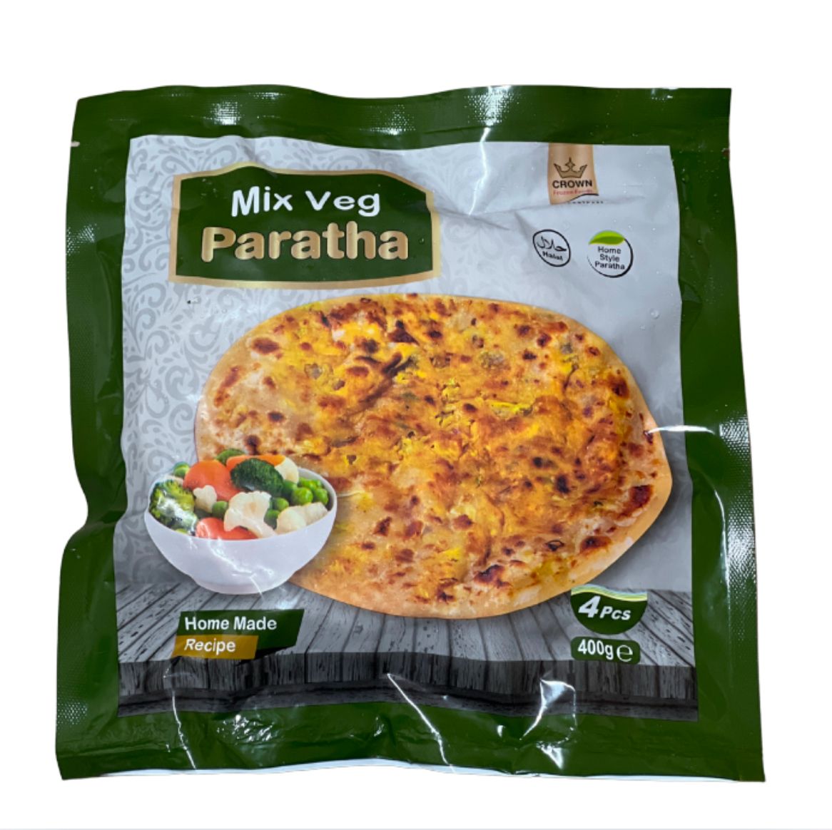 Crown Mix Veg Paratha 400g