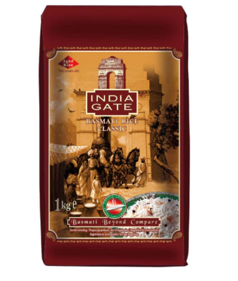India Gate Classic Basmati Rice 1 Kg