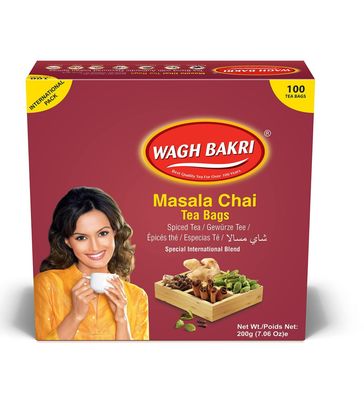 WB Masala Chai Tea Bags 100 Pcs