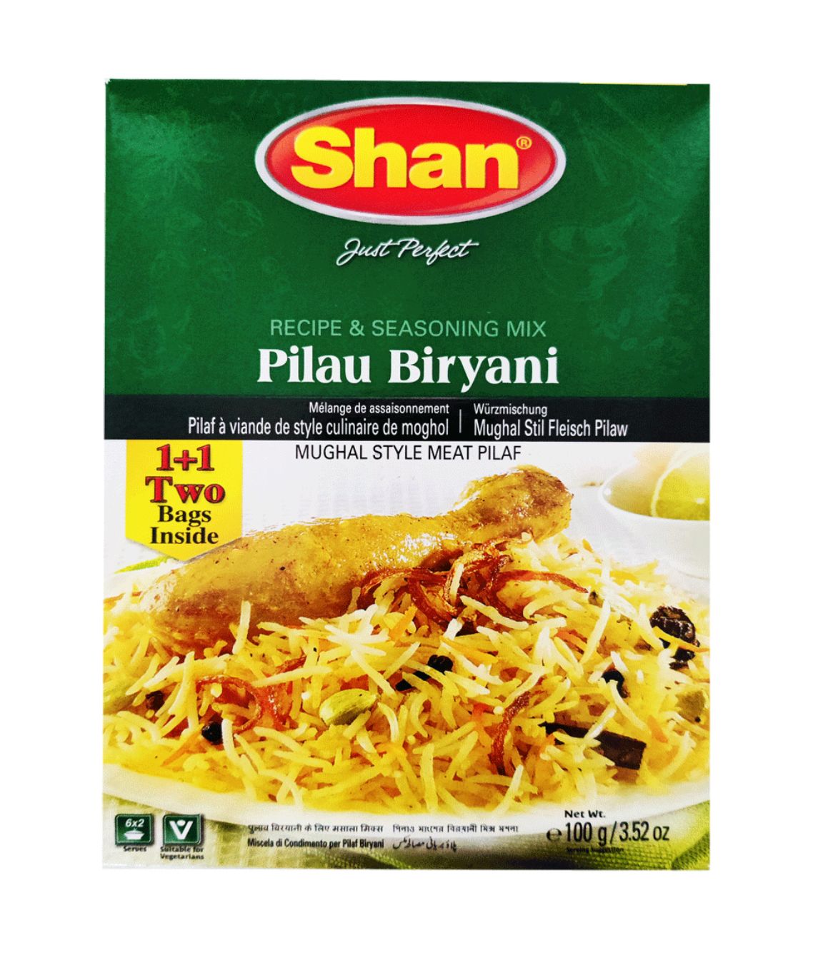 Shan Pilau Biryani 100g Double Pack