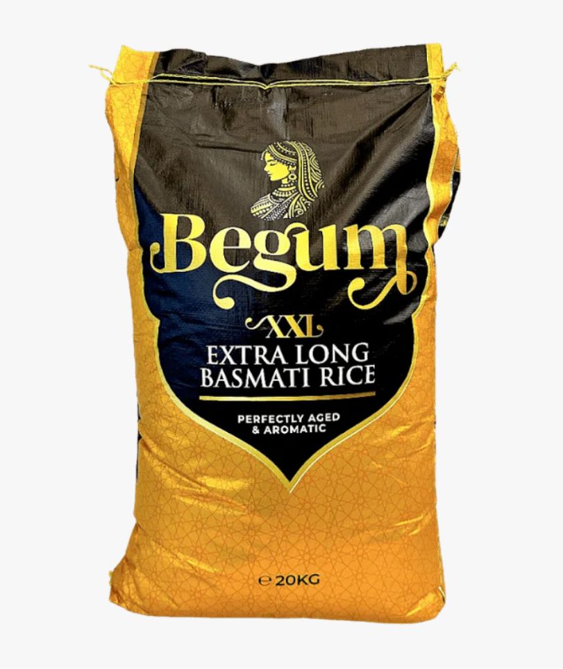Begam  XXL Extralong Basmati Rice 20kg
