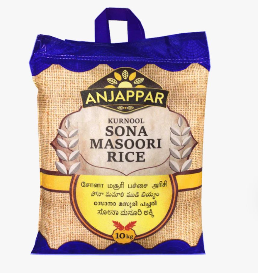 Anjappar Sona Masuri Rice 10kg