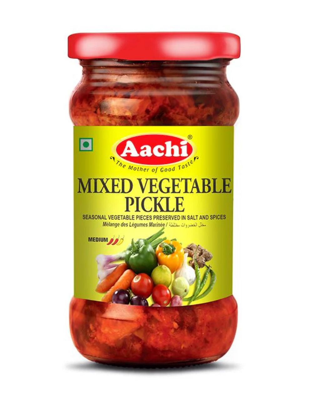 Aachi Mixed Vegetable Pickle 300g