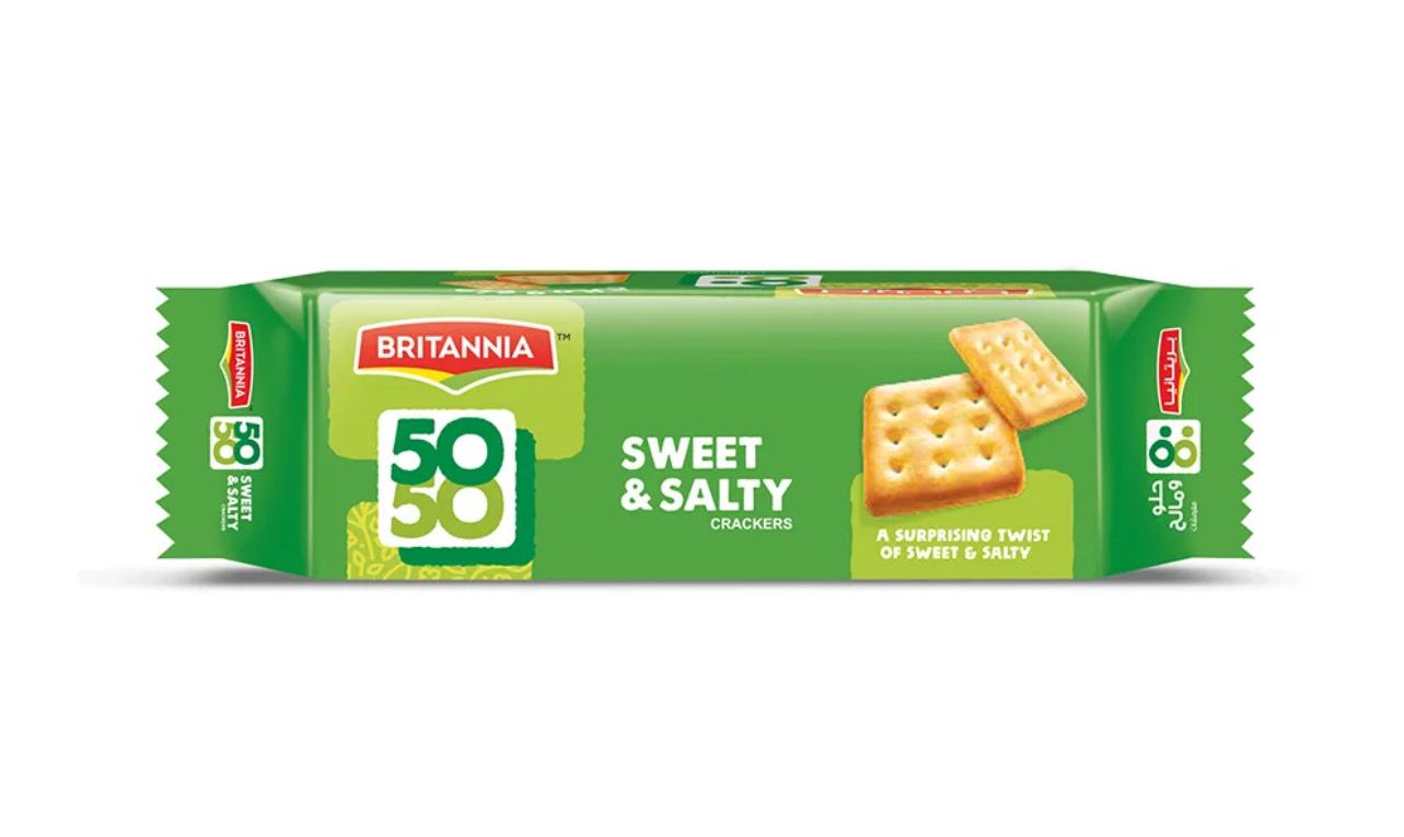 Britannia Sweet And Salty Crackers 62g