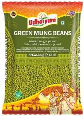 Udhaiyam Green Mung Beans 2kg